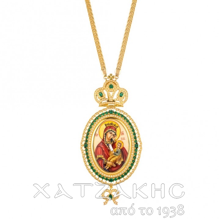 ΕΓΚΟΛΠΙΟ ΑΣΗΜΕΝΙΟ 925° ΜΕ ΡΩΣΙΚΟ ΣΜΑΛΤΟ