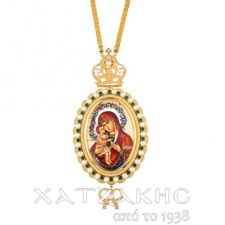 ΕΓΚΟΛΠΙΟ ΑΣΗΜΕΝΙΟ 925° ΜΕ ΡΩΣΙΚΟ ΣΜΑΛΤΟ