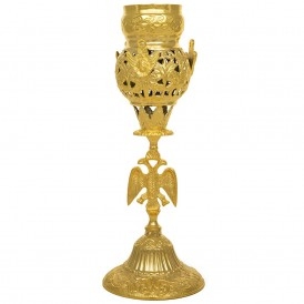 ΚΑΝΔΗΛΙ ΤΡΥΠΗΤΟ ΕΠΙΧΡΥΣΟ