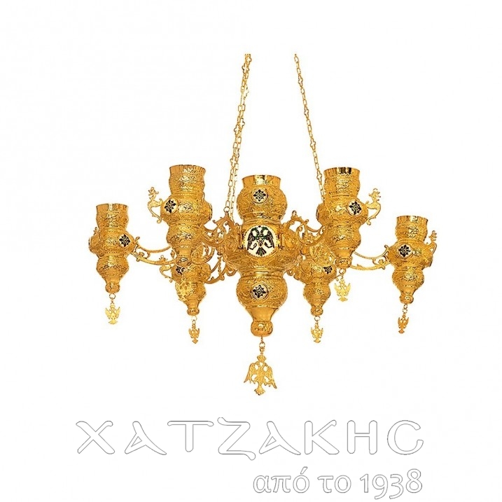 ΕΠΤΑΚΑΝΔΥΛΟ ΕΠΙΧΡΥΣΟ ΣΜΑΛΤΑΚΙ