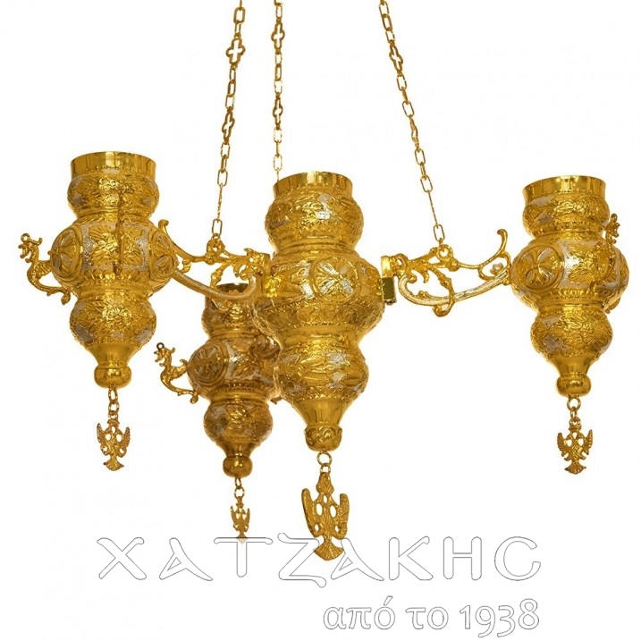 ΤΕΤΡΑΚΑΝΔΗΛΟ EΕΠΙΧΡΥΣΟ ΕΠΑΡΓΥΡΟ