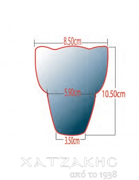 ΚΑΝΔΗΛΟΚΟΥΠΑ ΤΟΥΛΙΠΑ ΜΠΛΕ 16087