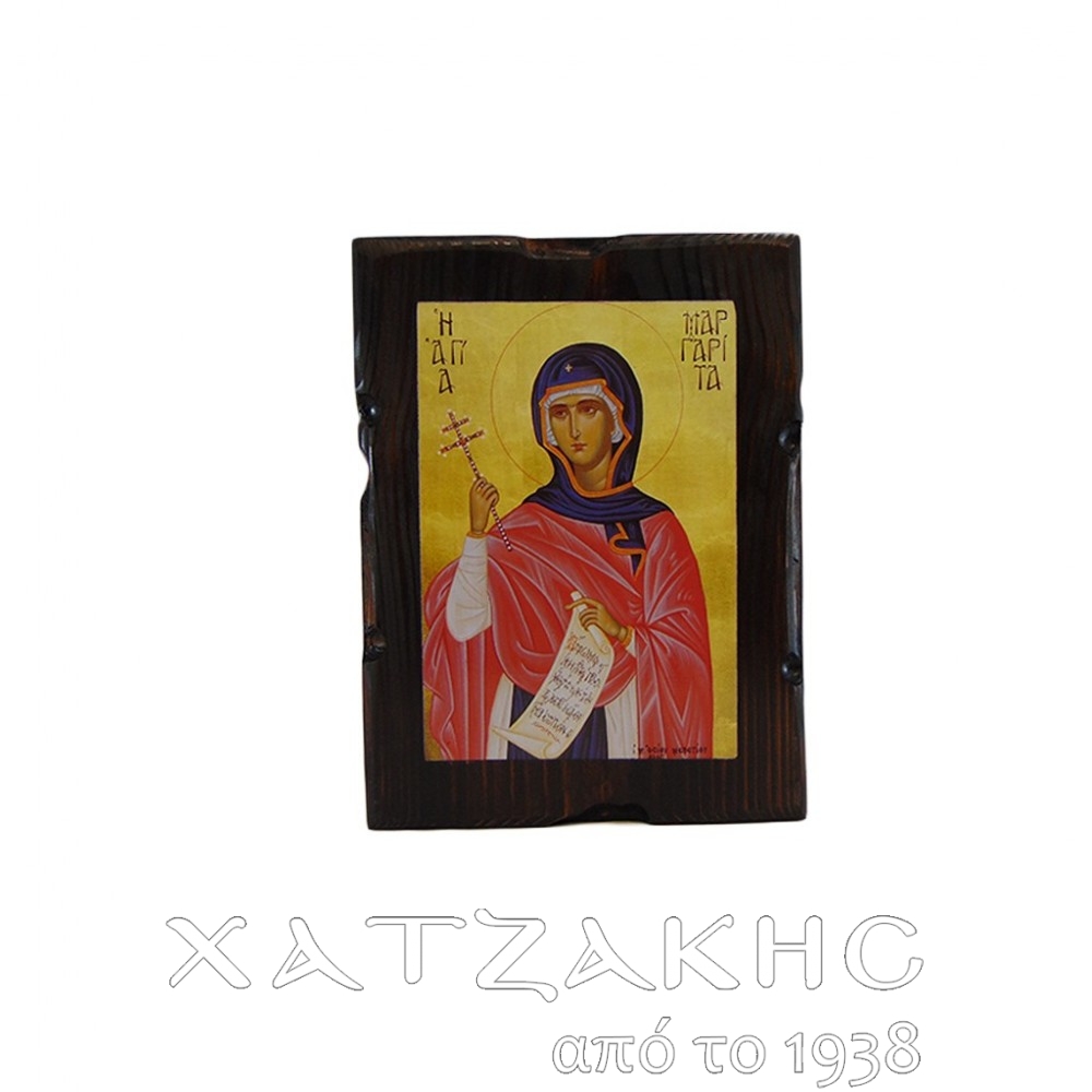 ΕΙΚΟΝΑ ΒΥΖΑΝΤΙΝΗ ΑΓΙΑ ΜΑΡΓΑΡΙΤΑ