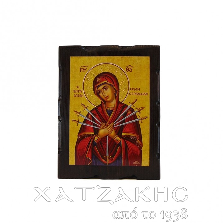 ΕΙΚΟΝΑ ΒΥΖΑΝΤΙΝΗ ΠΑΝΑΓΙΑ Η ΕΠΤΑΣΠΑΘΗ