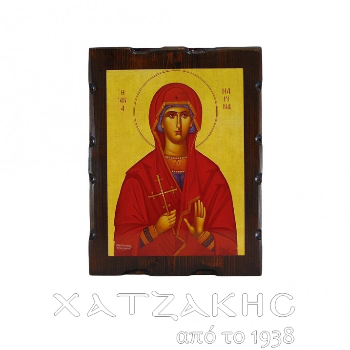 ΕΙΚΟΝΑ ΒΥΖΑΝΤΙΝΗ ΑΓΙΑ ΜΑΡΙΝΑ