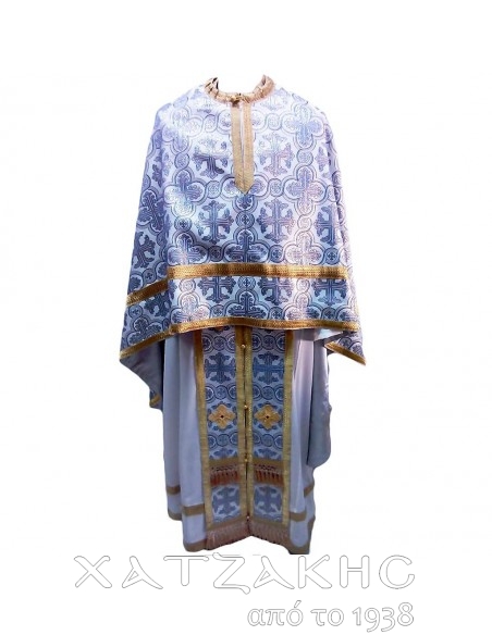 ΙΕΡΑΤΙΚΑ ΑΜΦΙΑ ΣΤΟΦΑ ΜΠΛΕ ΧΡΥΣΟΚΛΩΣΤΗ