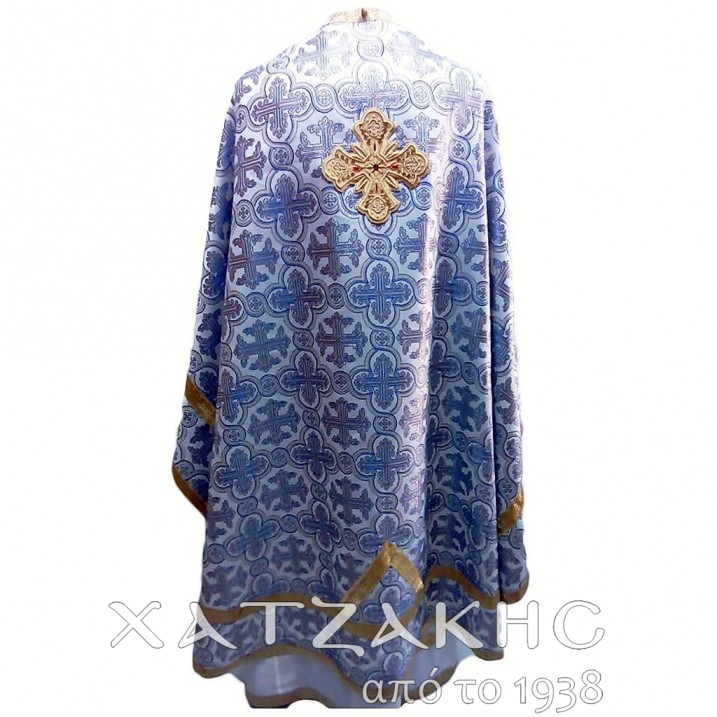 ΙΕΡΑΤΙΚΑ ΑΜΦΙΑ ΣΤΟΦΑ ΜΠΛΕ ΧΡΥΣΟΚΛΩΣΤΗ