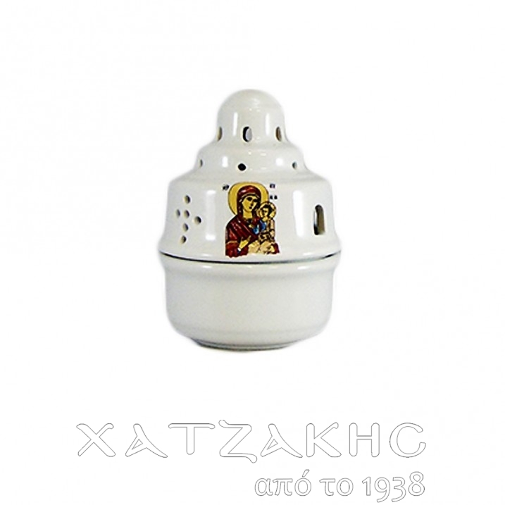 ΚΑΝΔΗΛΙ ΠΗΛΙΝΟ ΕΙΚΟΝΑ ΛΕΥΚΟ