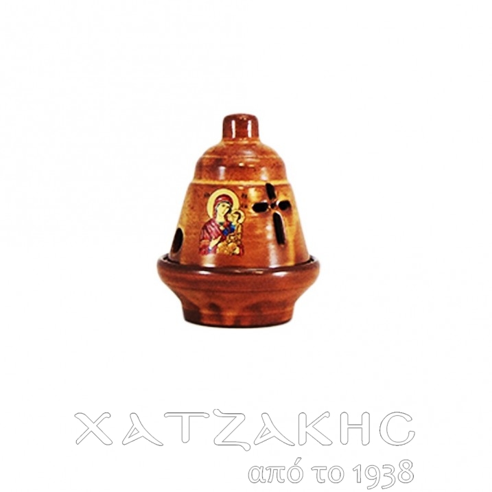 ΚΑΝΔΗΛΙ ΠΗΛΙΝΟ ΕΙΚΟΝΑ ΚΕΡΑΜΙΔΕ