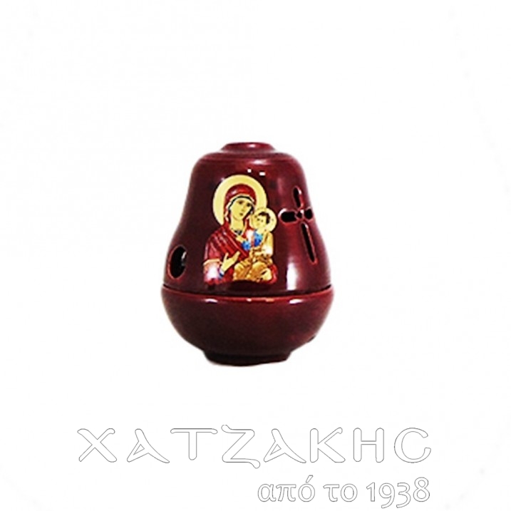 ΚΑΝΔΗΛΙ ΠΗΛΙΝΟ ΕΙΚΟΝΑ ΚΟΚΚΙΝΟ