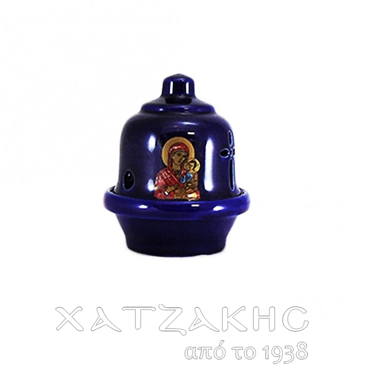 ΚΑΝΔΗΛΙ ΠΗΛΙΝΟ ΕΙΚΟΝΑ ΜΠΛΕ