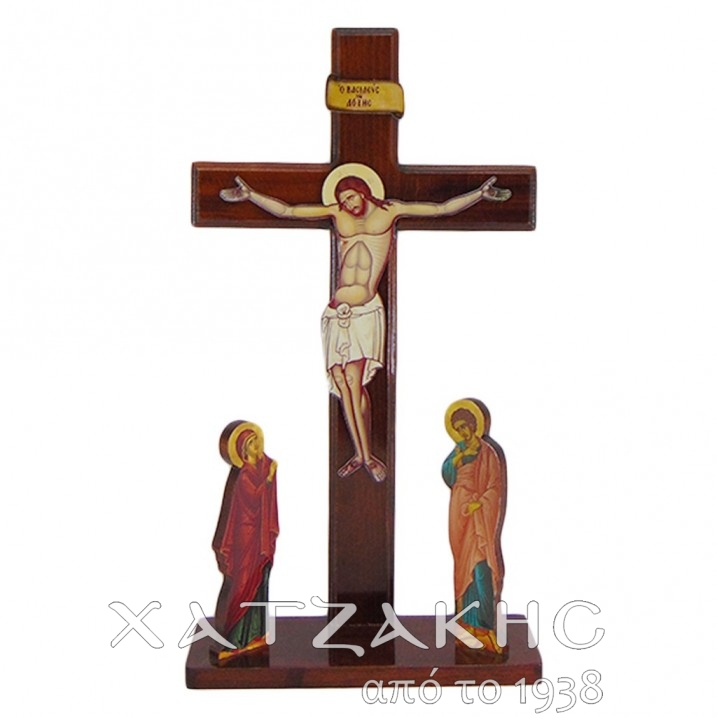 ΕΣΤΑΥΡΩΜΕΝΟΣ ΜΕ ΛΥΠΗΡΑ 26CM ΥΨΟΣ