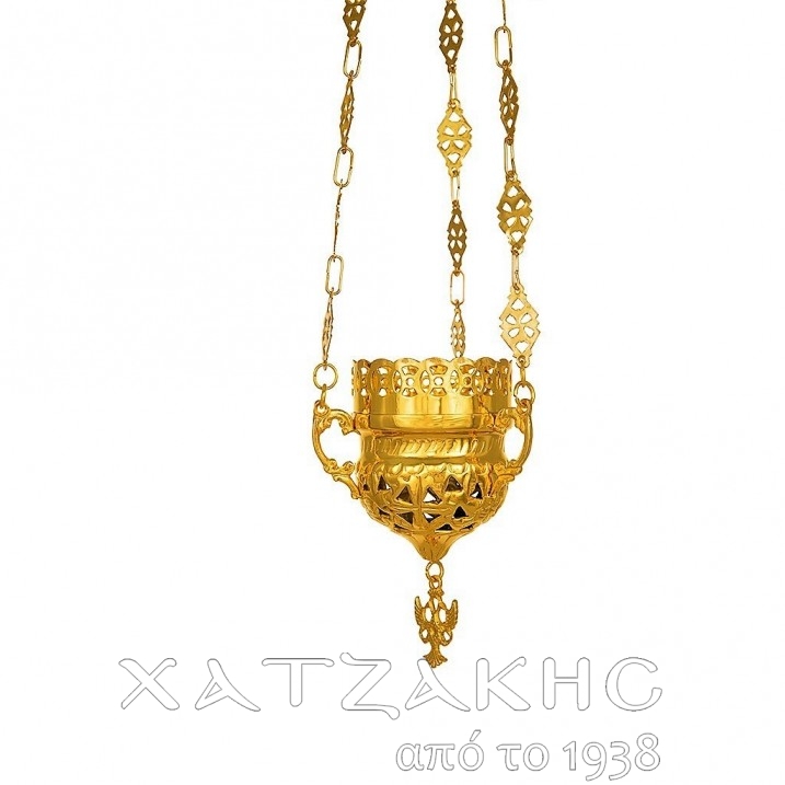 ΚΑΝΔΗΛΙ ΚΡΕΜΑΣΤΟ ΕΠΙΧΡΥΣΟ ΚΟΦΤΟ