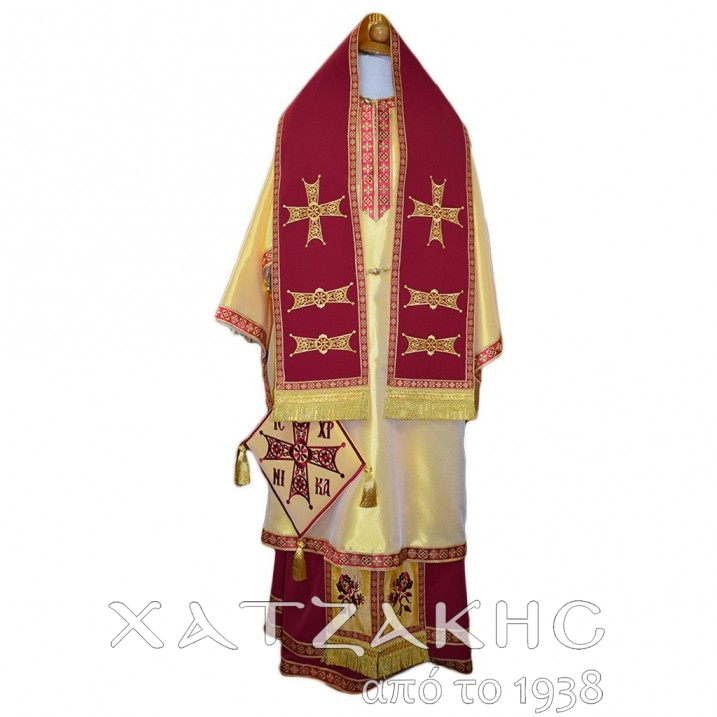 ΑΡΧΙΕΡΑΤΙΚΑ ΑΜΦΙΑ ΣΤΑΥΡΟΙ ΚΟΚΚΙΝΑ-ΛΕΥΚΑ