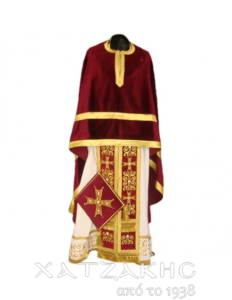 ΙΕΡΑΤΙΚΑ ΑΜΦΙΑ ΧΡΥΣΟΚΕΝΤΗΤΑ ΒΕΛΟΥΔΟ ΣΤΑΥΡΟΙ