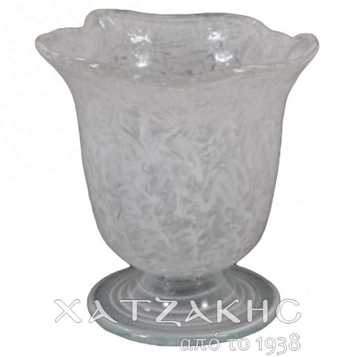 ΚΑΝΔΗΛΙ ΓΥΑΛΙΝΟ ΕΠΙΤΡΑΠΕΖΙΟ ΜΕ FUSING...