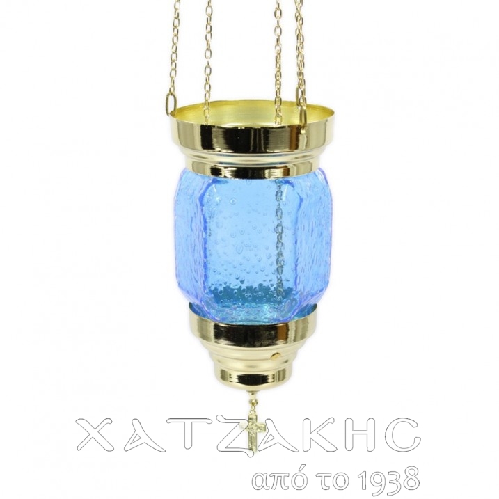 ΚΑΝΔΗΛΙ ΣΥΡΩΜΕΝΟ ΚΡΕΜΑΣΤΟ ΓΥΑΛΙΝΟ