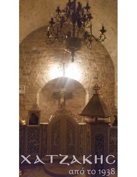 ΣΟΛΕΑΣ ΛΕΥΚΟΣ ΔΙΑΤΡΗΤΟΣ ΒΥΖΑΝΤΙΝΟ ΣΚΑΛΙΣΜΑ