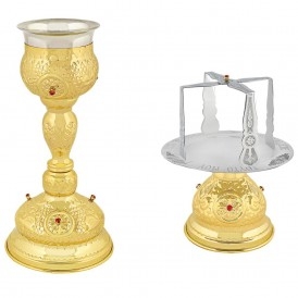 ΔΙΣΚΟΠΟΤΗΡΟ ΣΕΤ 300ml ΕΠΙΧΡΥΣΟ