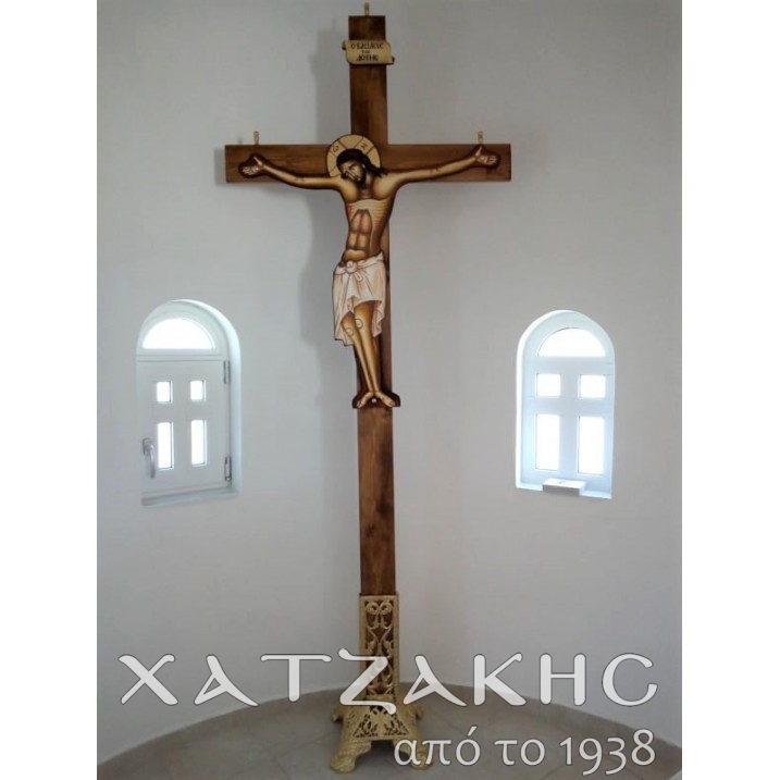 ΕΣΤΑΥΡΩΜΕΝΟΣ ΑΓΙΟΓΡΑΦΙΑ ΣΕ ΣΤΑΥΡΟ...