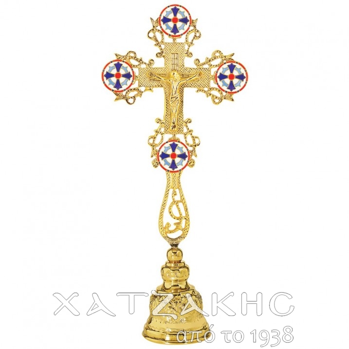 ΣΤΑΥΡΟΣ ΕΥΛΟΓΙΑΣ ΕΠΙΧΡΥΣΟΣ ΜΕ ΣΜΑΛΤΟ