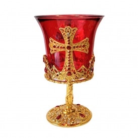 ΚΑΝΔΗΛΙ ΕΠΙΤΡΑΠΕΖΙΟ ΕΠIΧΡΥΣΟ