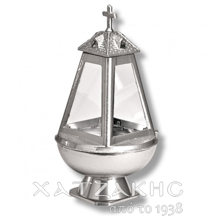 ΚΑΝΔΗΛΙ ΜΝΗΜΕΙΟΥ ΑΣΗΜΙ 30Χ16 CM