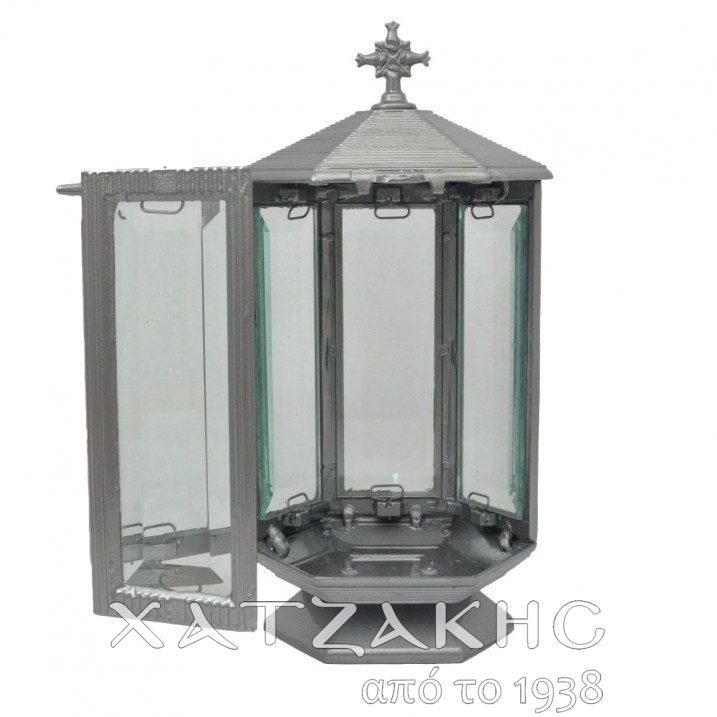 ΚΑΝΔΗΛΙ ΜΝΗΜΕΙΟΥ ΑΣΗΜΙ ΚΡΥΣΤΑΛΛΟ ΕΞΑΓΩΝΟ