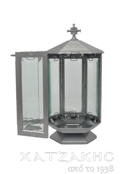 ΚΑΝΔΗΛΙ ΜΝΗΜΕΙΟΥ ΑΣΗΜΙ ΚΡΥΣΤΑΛΛΟ ΕΞΑΓΩΝΟ