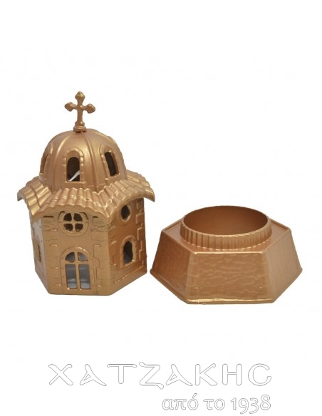 ΚΑΝΔΗΛΙ ΕΠΙΤΡΑΠΕΖΙΟ ΕΚΚΛΗΣΣΑΚΙ ΜΠΡΟΝΖΕ