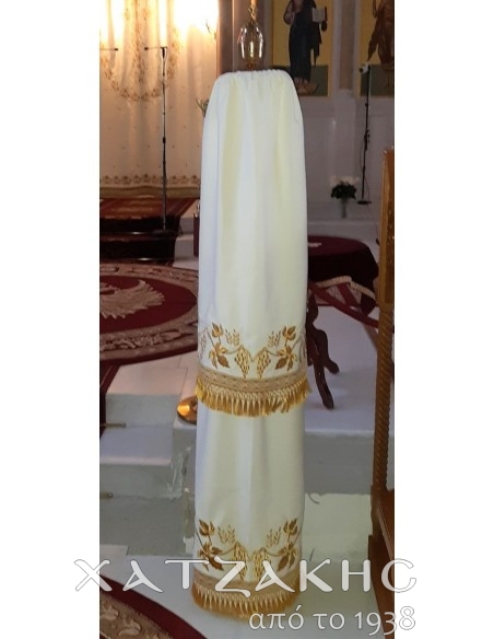 ΚΑΛΥΜΜΑ ΝΤΟΛΤΣΑΣ ΚΕΝΤΗΤΟ ΛΕΥΚΟ ΒΕΛΟΥΔΟ ΖΕΥΓΟΣ