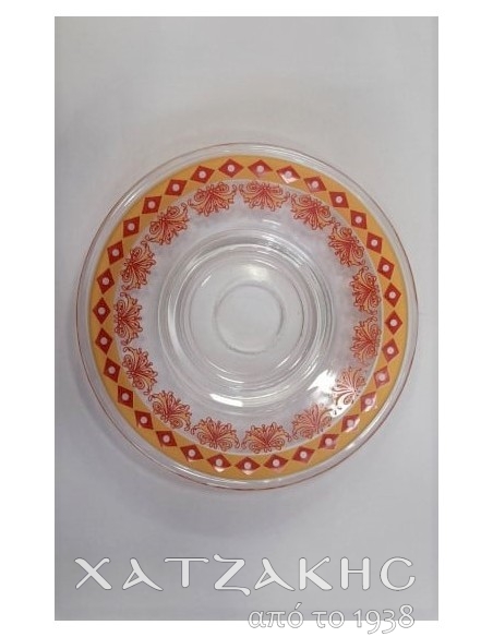 ΠΙΑΤΑΚΙ ΓΥΑΛΙΝΟ ΓΙΑ ΚΗΡΟΠΗΓΙΟ 12,5 CM