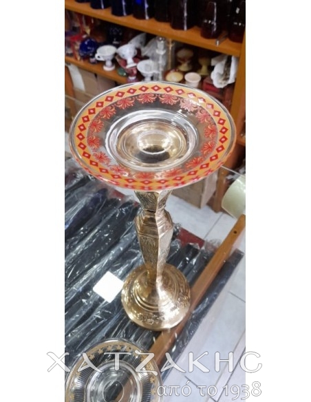 ΠΙΑΤΑΚΙ ΓΥΑΛΙΝΟ ΓΙΑ ΚΗΡΟΠΗΓΙΟ 12,5 CM